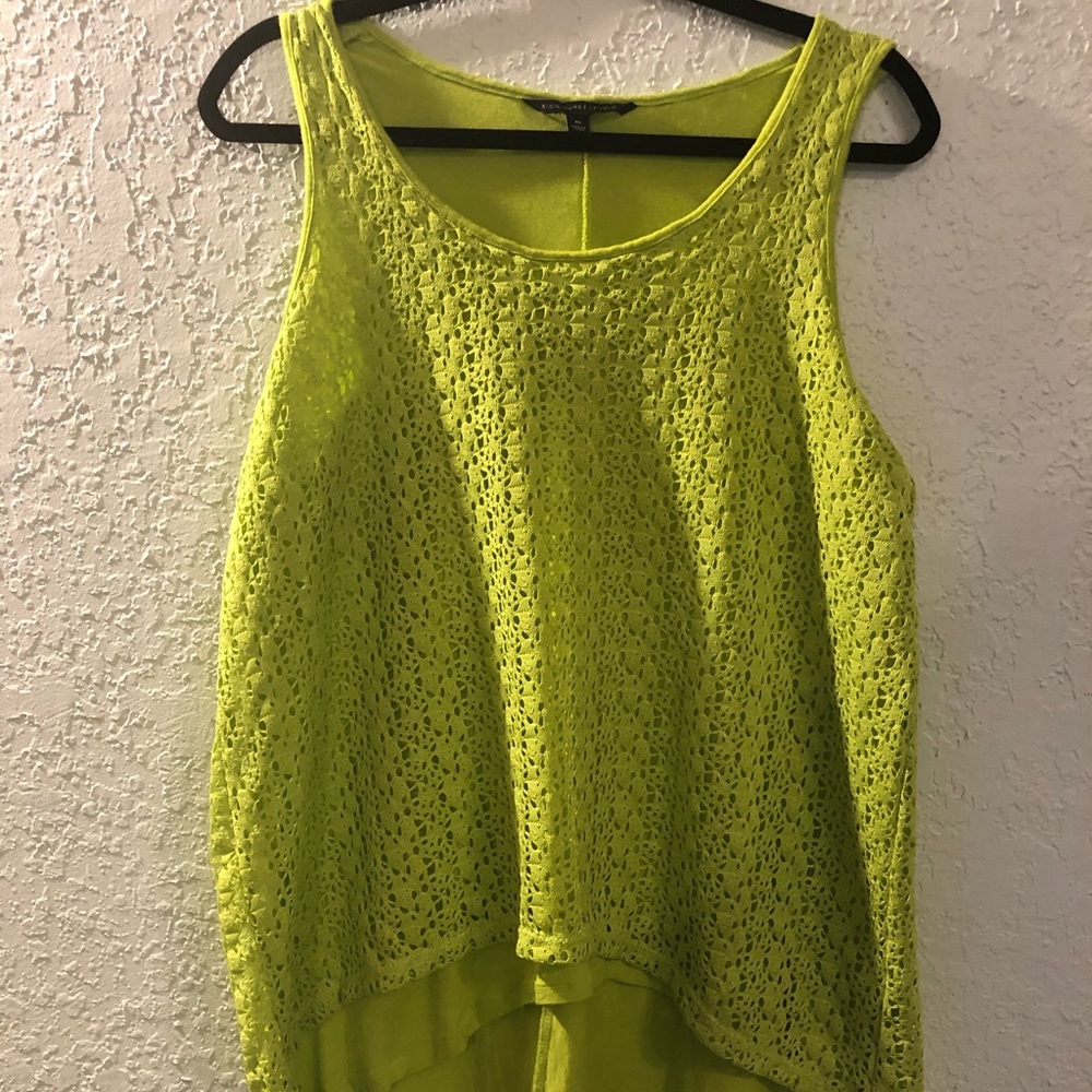 Lime green sweater